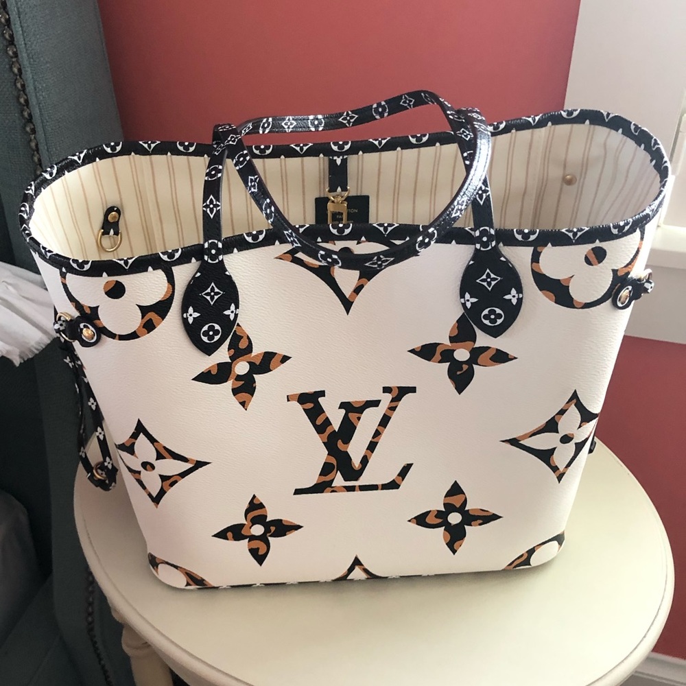 Louis Vuitton Jungle Neverfull Ivory